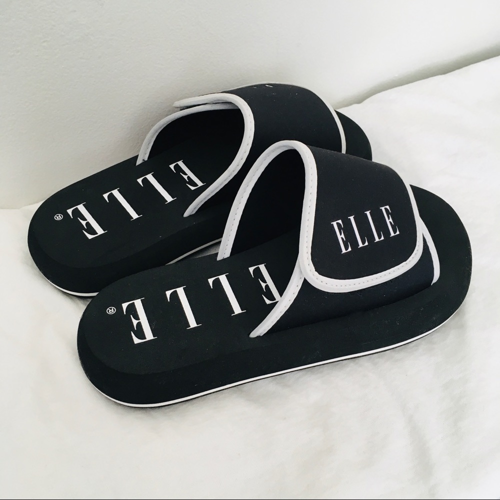 ELLE foam slippers slides